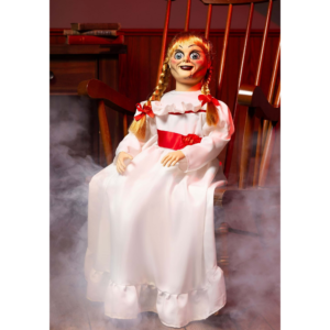 25-Inch Annabelle Doll Animatronic Decoration